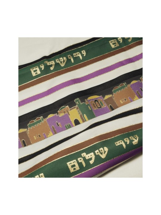 טליתניה ירושלים טלית עיר הקודש טלית ג... | טליתים מודרניים